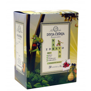 Aromatiziran sadni čaj Naravno zdravo, okus divje češnje
