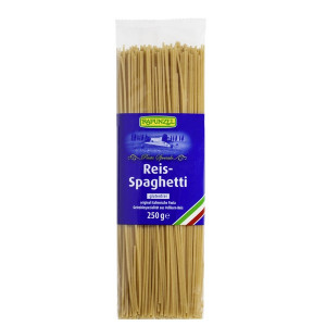 Polnozrnate riževe testenine, špageti