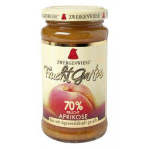 Marelična marmelada, slajena z agavinim sirupom, 70% sadni delež