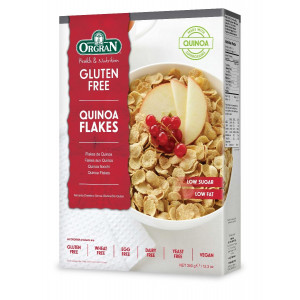 Kvinojini kosmiči, z manj sladkorja in maščob