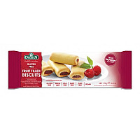 Biskvit z malinovim polnilom