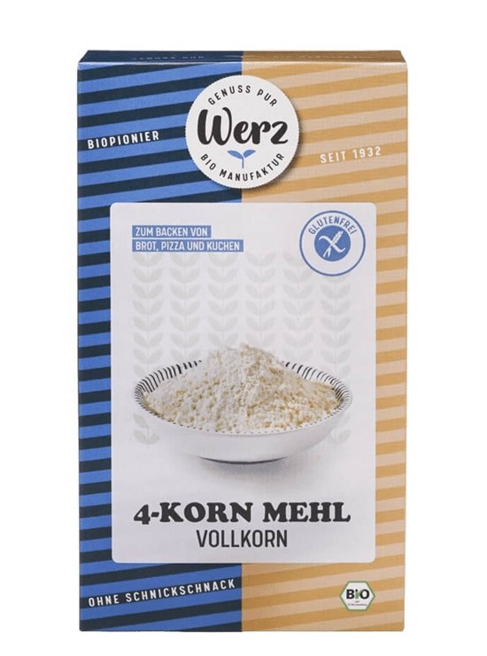 Polnozrnata moka iz štirih žit