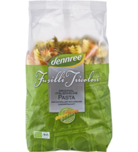 Tribarvne testenine, svedri Fusilli