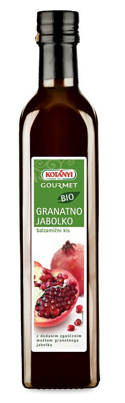 Balzamični kis z dodanim zgoščenim moštom granatnega jabolka