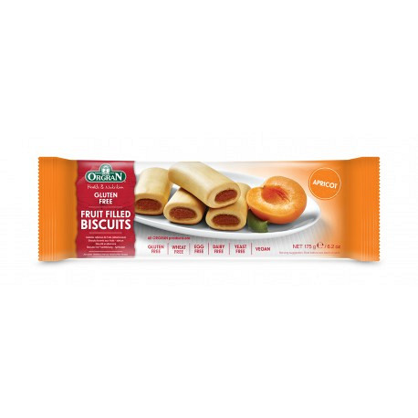 Biskvit z mareličnim polnilom