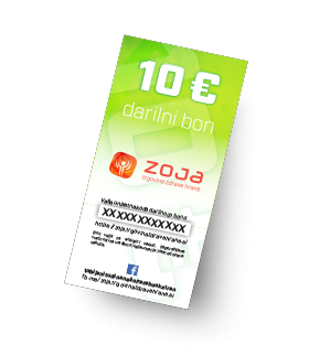 Darilni bon 10€