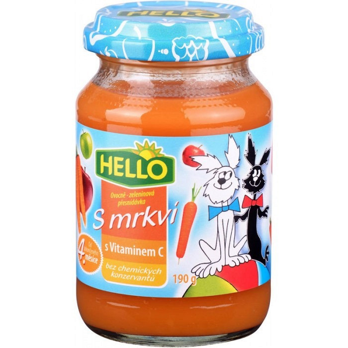 Kašica jabolko in korenje