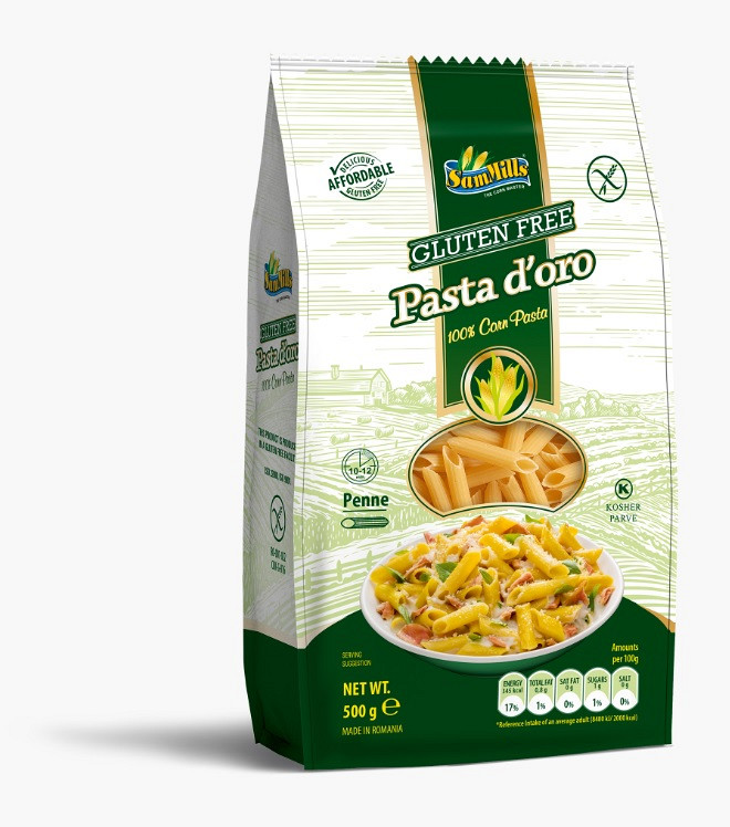 Koruzne testenine, peresniki Penne