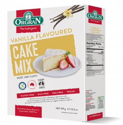 Mešanica za pripravo vaniljeve torte