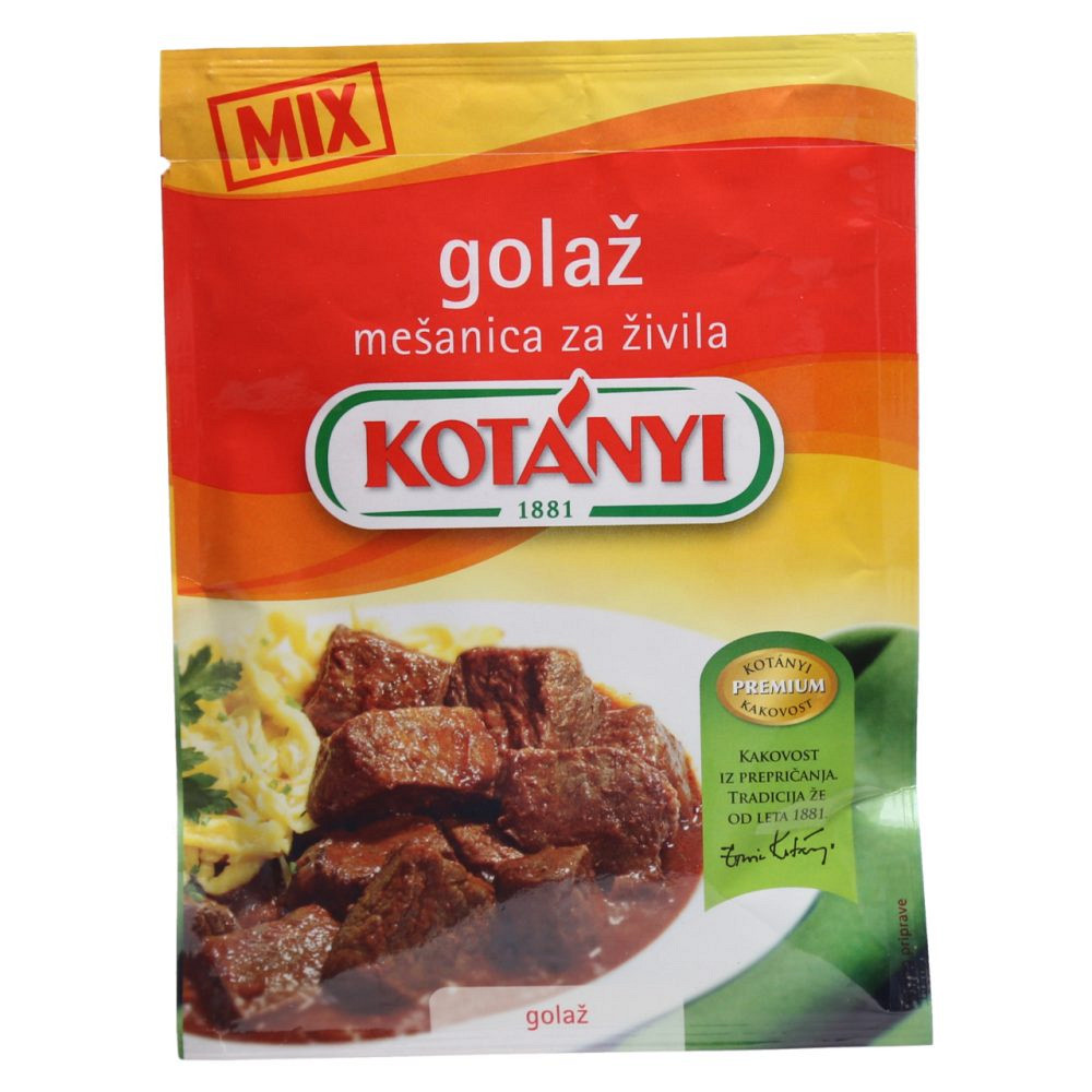 Mešanica začimb za golaž