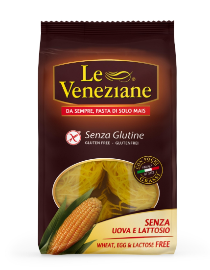 Koruzne testenine, jušni rezanci 