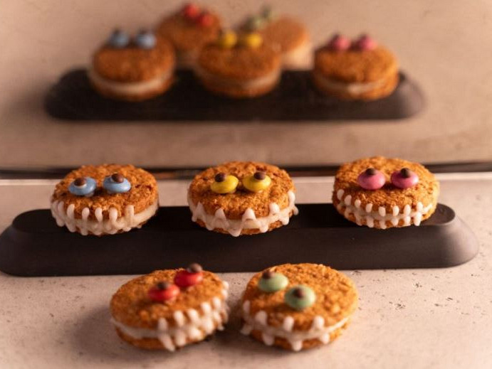 Ovseni piškoti za noč čarovnic