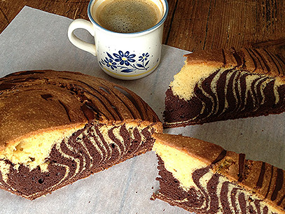 Marmorni kolač brez glutena