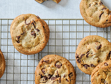 Piškoti s koščki čokolade, brez glutena