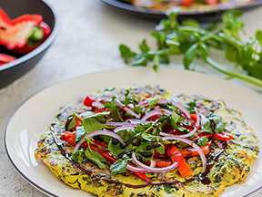 Špinačna omleta, brez glutena