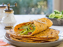 Tortilje iz sladkega krompirja, brez glutena